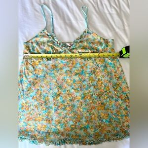 Cacique Sheer Lace Babydoll / Camisole ~ 18/20
